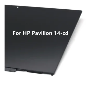 HP x360 14-cd0830nd 14-cd0938nd 14-cd0260nd 14-cd1957nd 14-cd1800nd 14-cd1805nd Jutiklinis Ekranas skaitmeninis keitiklis LCD Ekranas Asamblėja